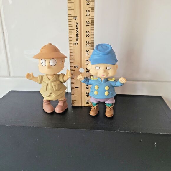Rugrats figures LOT OF 2 Phil Lil Tommy 3" PVC 1998 Viacom - Picture 2 of 10
